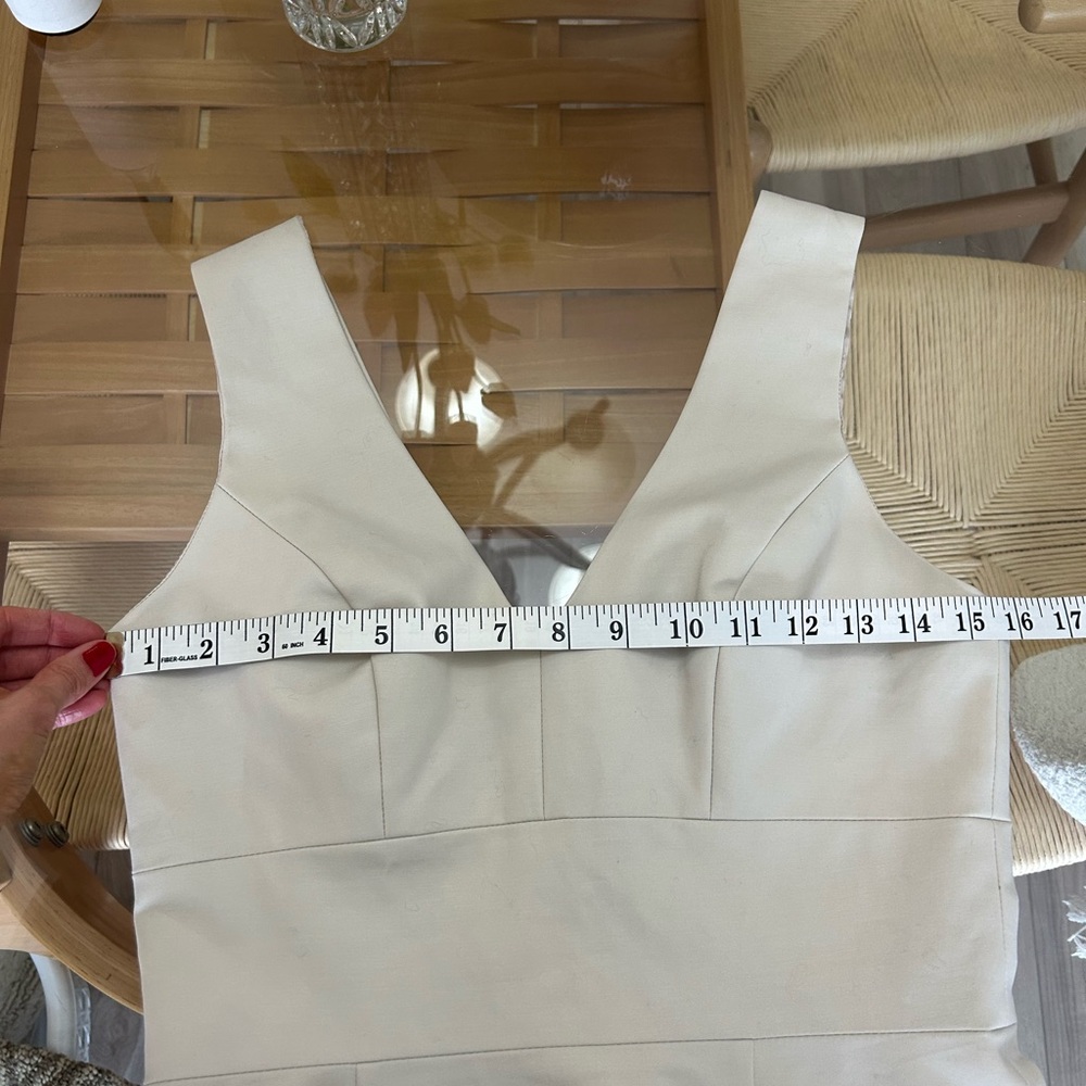 Sandra Angelozzi / Femme de Carriere Cream Sleeveless Top - Picture 10 of 12